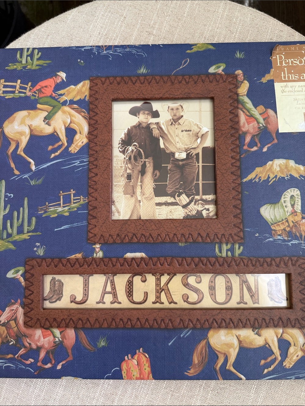K&Company Western Cowboy Scrape book Photo Album